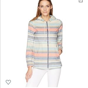 Pendleton colorful & hooded zip-up sweatshirt